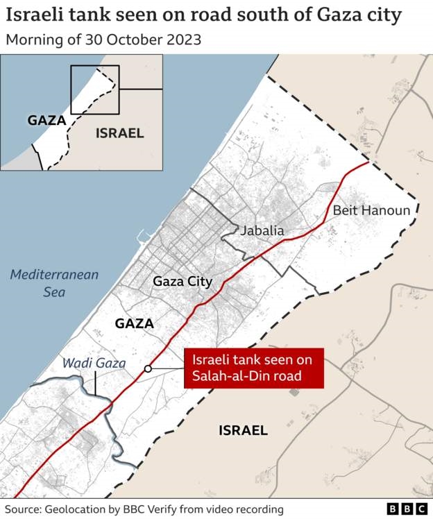 Οι Ισραηλινοί περικυκλώνουν τη Γάζα 